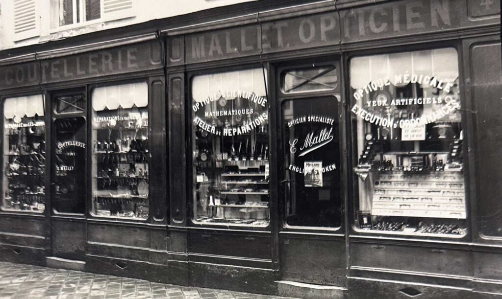 Histoire d'Optique Mallet, opticien à Versailles